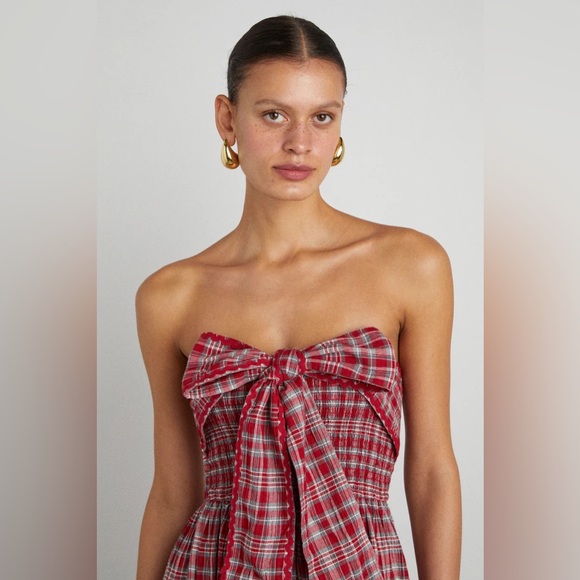 ❗️SOLD❗️- Damson Madder Pia Midi Dress - Picture 4 of 7